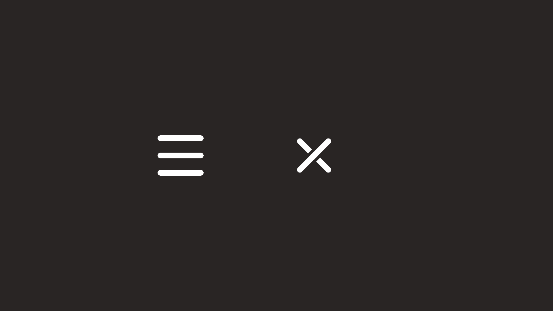 Hamburger Menu